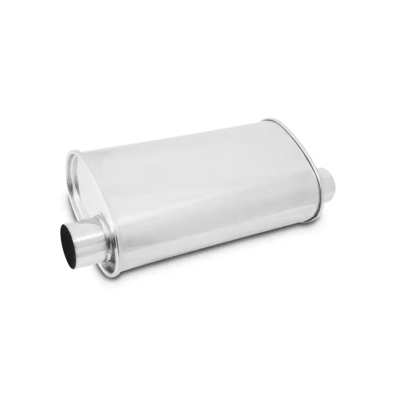 Vibrant 1129 Vibrant StreetPower Oval Muffler 5in x 9in x 15in - 2.5in inlet/outlet (Offset-Offset Same Side) - 1129