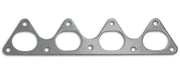 Vibrant T304 SS Exhaust Manifold Flange for Honda/Acura D-series motor 3/8in Thick - Truck & Automotive