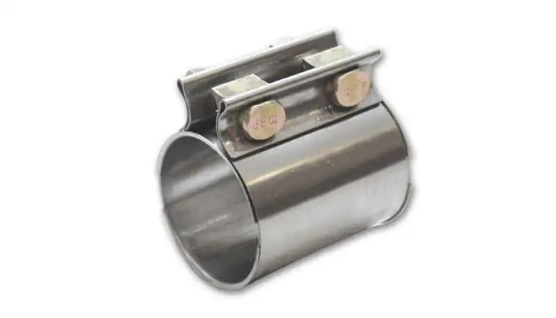 Vibrant TC Series Heavy Duty SS Exhaust Sleeve Butt Joint Clamp for 2.5in O.D. Tubing 