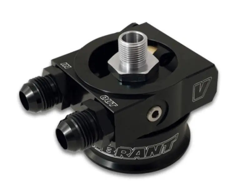Vibrant Thermostatic Oil Cooler Sandwich Adapter w/Spacer - Truck & Automotive