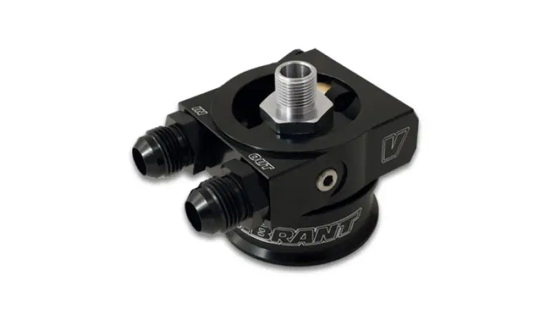 Vibrant Thermostatic Oil Cooler Sandwich Adapter w/Spacer - Truck & Automotive