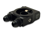 Vibrant Thermostatic Oil Cooler Sandwich Adapter w/Thermostat - Truck & Automotive