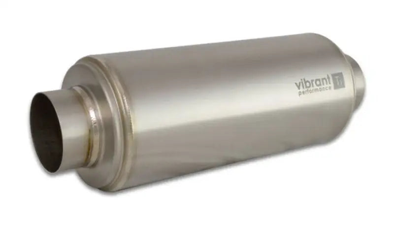 Vibrant Vibrant Titanium Resonator 3.5in Inlet / 3.5in Outlet x 16in Long