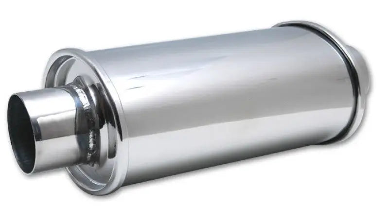 Vibrant ULTRA QUIET Resonator 2in inlet / outlet x 13.75in overall length - Truck & Automotive
