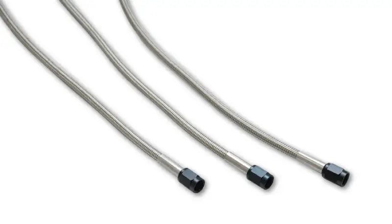 Vibrant Univ Oil Feed Kit 3ft Teflon lined S.S. hose with two -4AN female fittings preassembled - Truck & Automotive