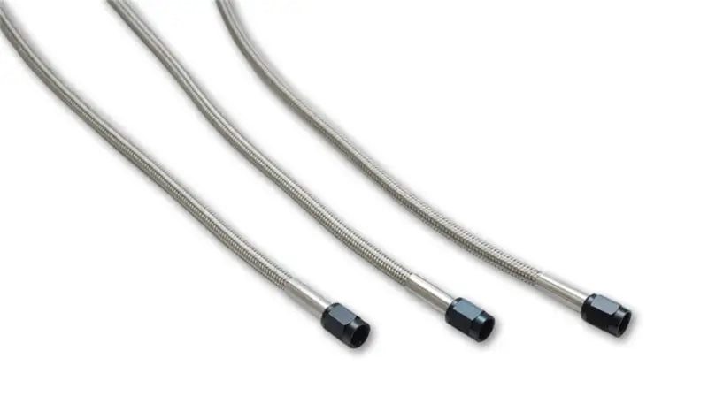 Vibrant Univ Oil Feed Kit 3ft Teflon lined S.S. hose with two -4AN female fittings preassembled - Truck & Automotive