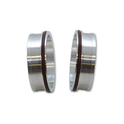 Vibrant 12546 Vibrant Vanjen Aluminum Weld Fittings for 3in OD Tubing (for use with part #12566) - Sold In Pairs