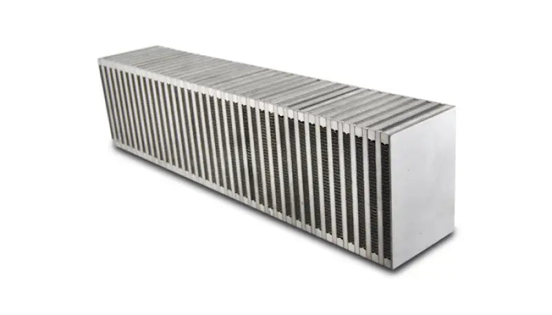 Rectangular metal heat sink for Vibrant Vertical Flow Intercooler Core perfect for cooling