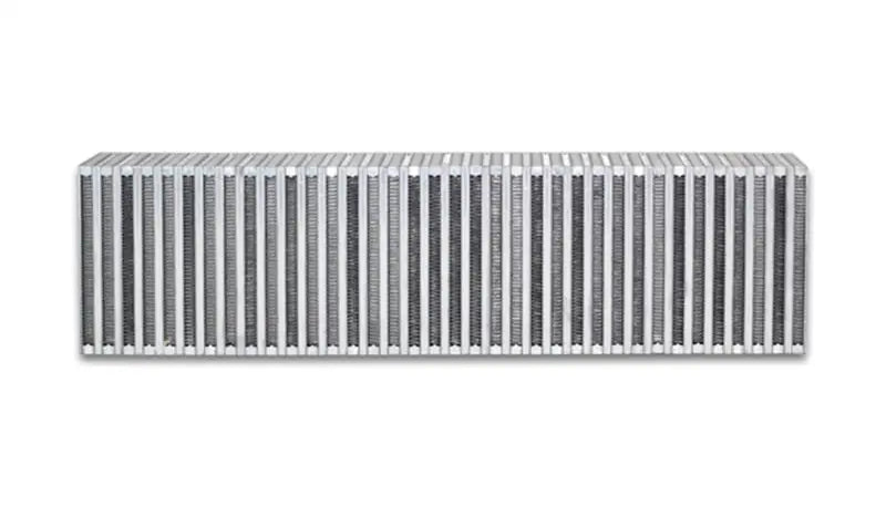 Strip of metal staples for Vibrant Vertical Flow Intercooler Core design
