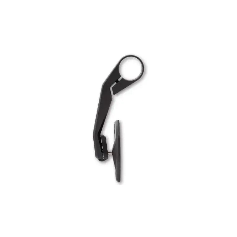 HIGHSIDER Victory Slim Bar End Mirror Each Matte Black for Powersports