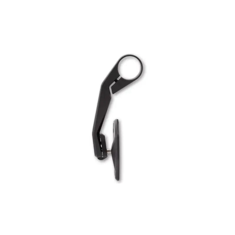 HIGHSIDER Victory Slim Bar End Mirror Each Matte Black for Powersports