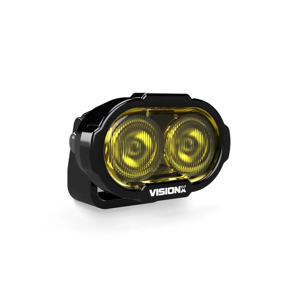 Vision X Limited Lifetime Warranty Driving/ Fog Light Dura2-DL2Cbsykit - 2-LED 60-20 Beam Drl YW