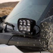 Vision X Limited Lifetime Warranty Driving/ Fog Light Dura2-DL6Cbkit - White 6-LED 60-20 Beam Drl