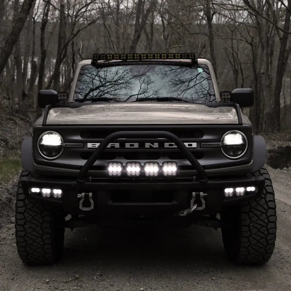 Vision X Limited Lifetime Warranty Driving/ Fog Light Dura2-DL9Cbkit - White 9-LED 60-20 Combo Beam Drl