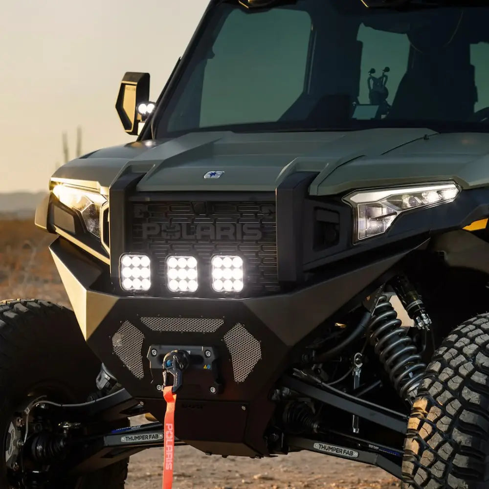 Vision X Limited Lifetime Warranty Driving/ Fog Light Dura2-DL9Cbkit - White 9-LED 60-20 Combo Beam Drl