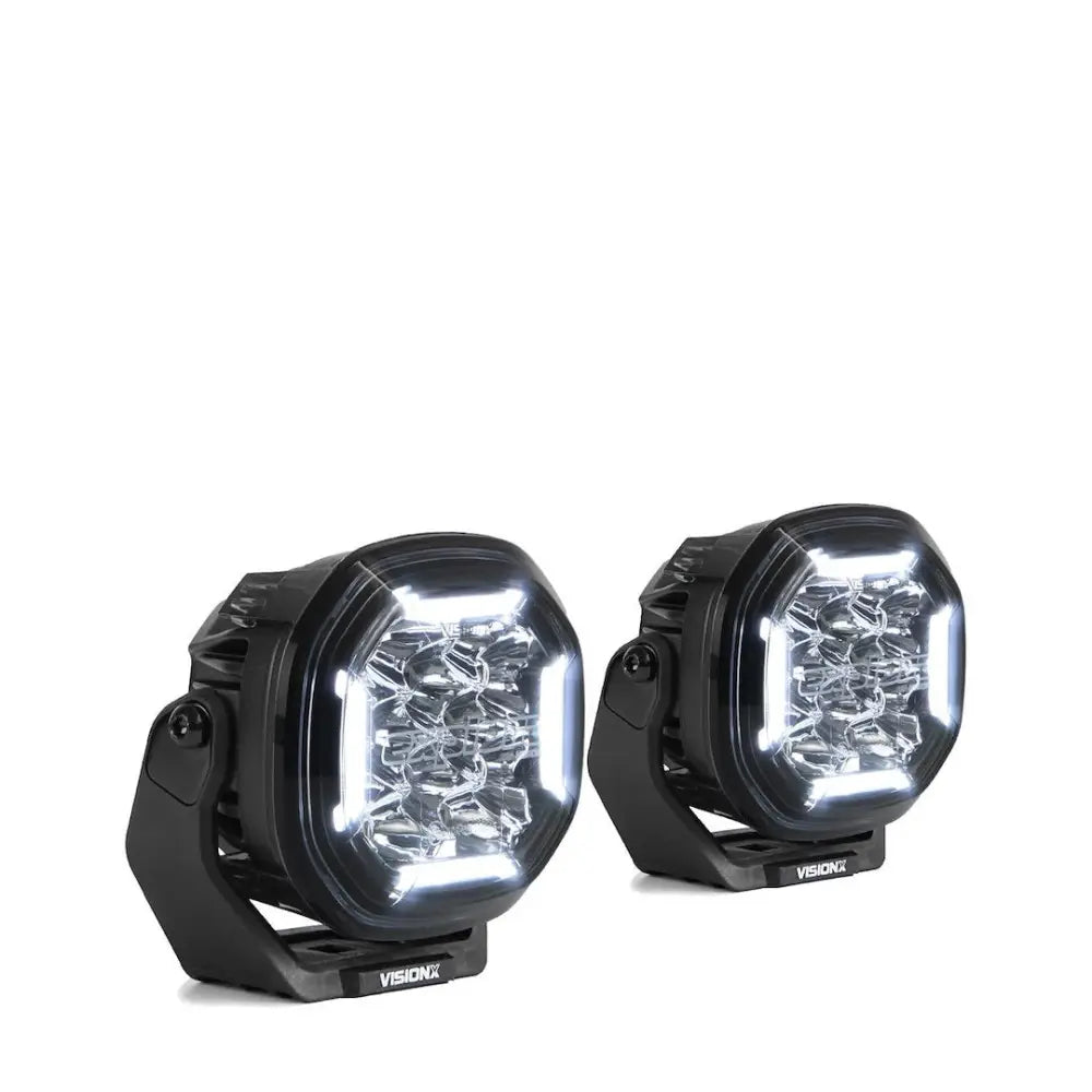 Vision X Limited Lifetime Warranty Driving/ Fog Light EX-DL12Skit - Kit Dual- Drl