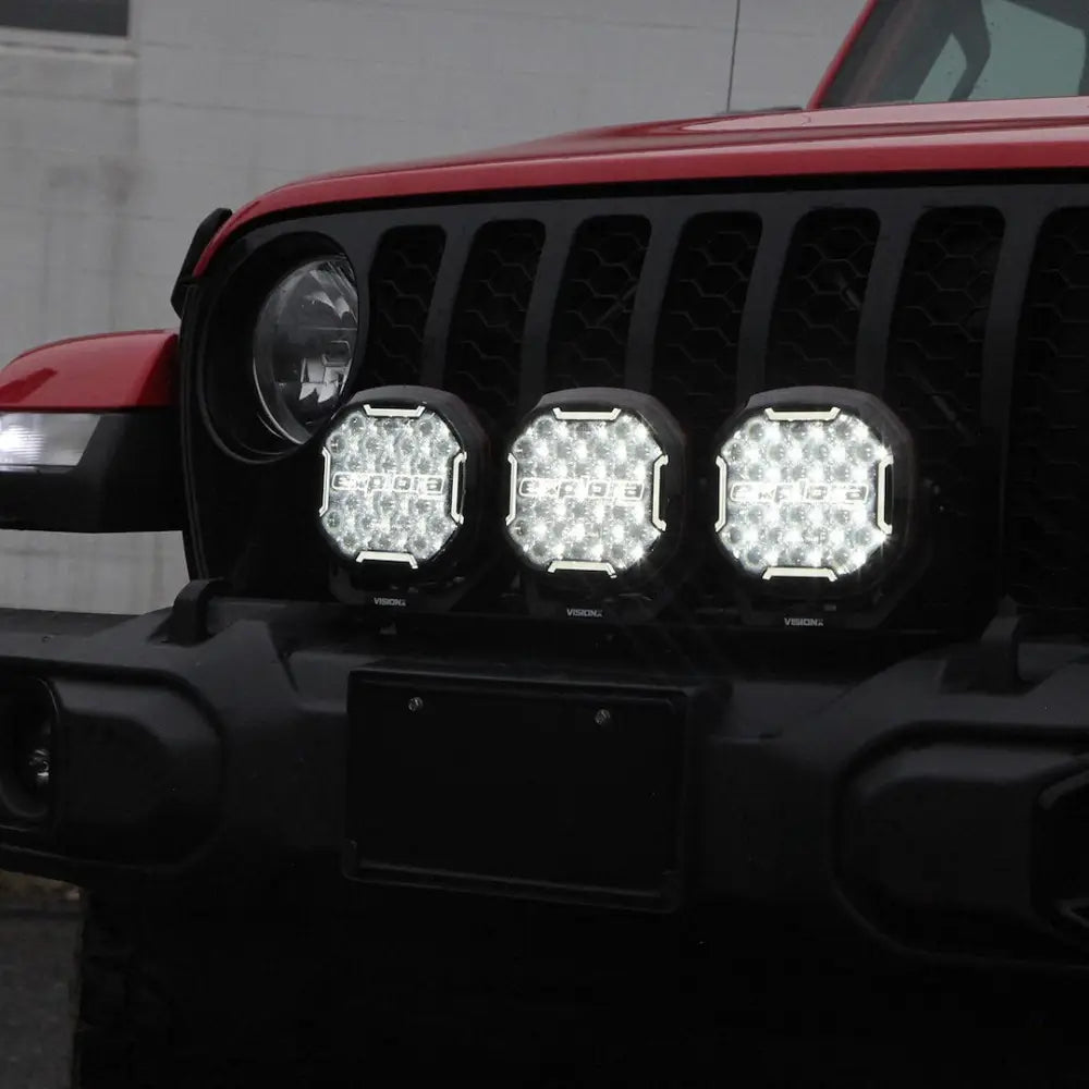 Vision X Limited Lifetime Warranty Driving/ Fog Light EX-DLX24Skit - Kit Dual- Drl