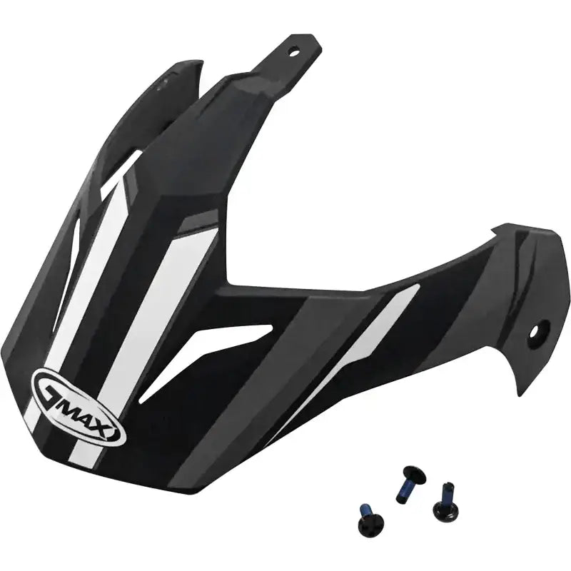 GMAX Visor W/Screws Expedition Matte Black/Dark Silver Gm 11 for Powersports