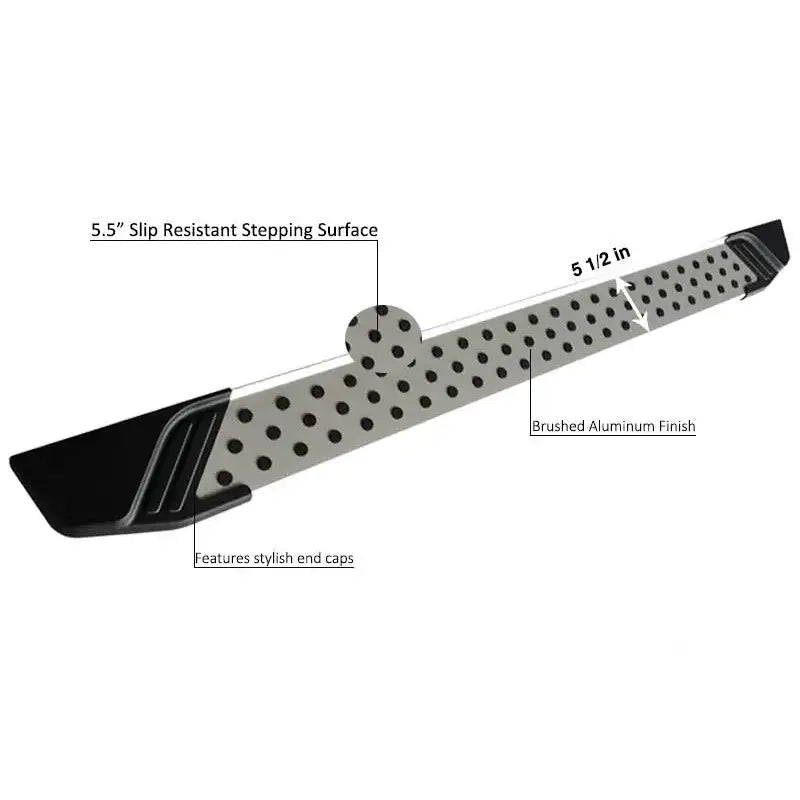 VO-JPGC79 Black Horse Vortex Running Boards