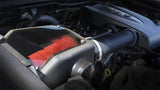 Automobile engine compartment with Volant DryTech closed box air intake for Toyota Tacoma