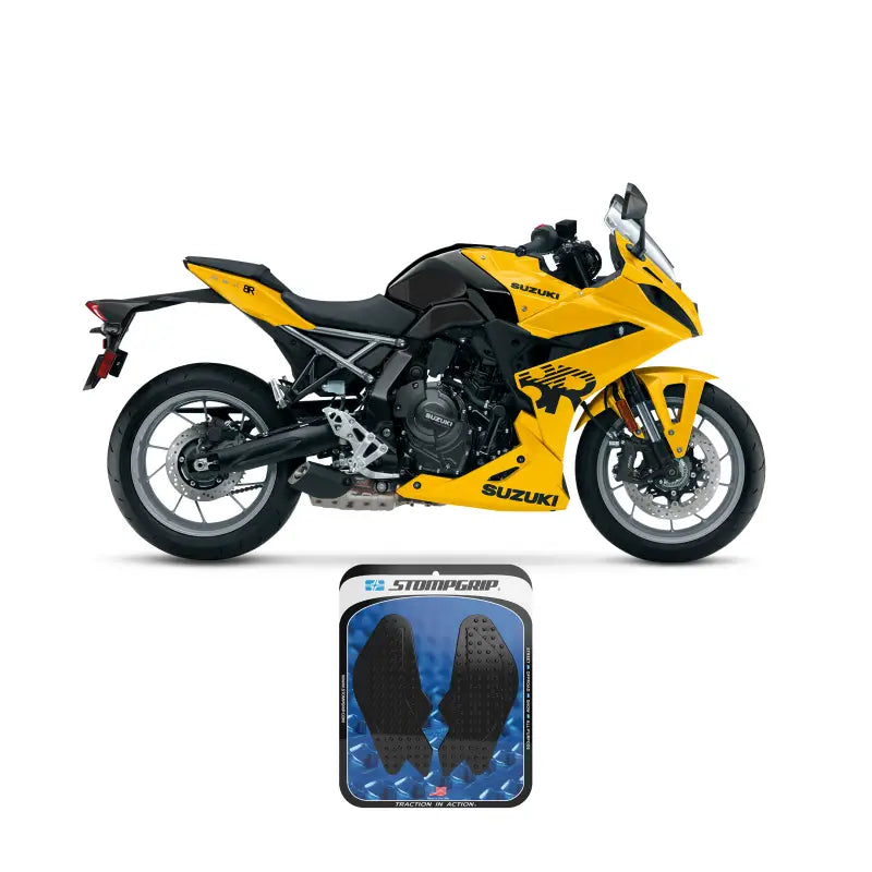 Tank Pad Kit Volcano Black Suz - STOMPGRIP