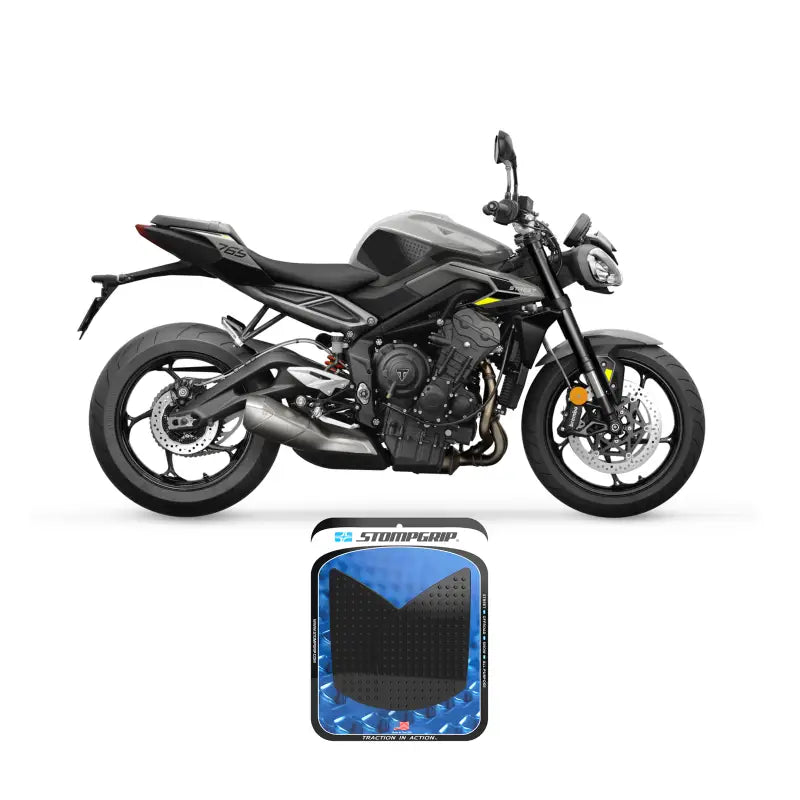 Tank Pad Kit Volcano Black Tri - STOMPGRIP