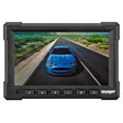 VOM718 ASA 7' Lcd Color Observation Monitor displaying a blue car driving on a scenic road.