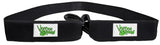 Black eye mask with logo for Voodoo Offroad 3in x 8ft Tree Saver Strap