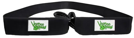 Black eye mask with logo for Voodoo Offroad 3in x 8ft Tree Saver Strap