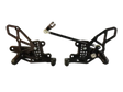 Vortex Racing 08-16 Honda CBR1000 RR Adjustable Rearsets- Black - Vortex Racing