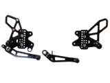 Vortex Racing 11-23 Suzuki GSX-R600,GSX-R750 Rear Set- Black - Vortex Racing