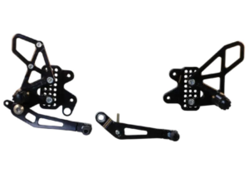 Vortex Racing 11-23 Suzuki GSX-R600,GSX-R750 Rear Set- Black - Vortex Racing