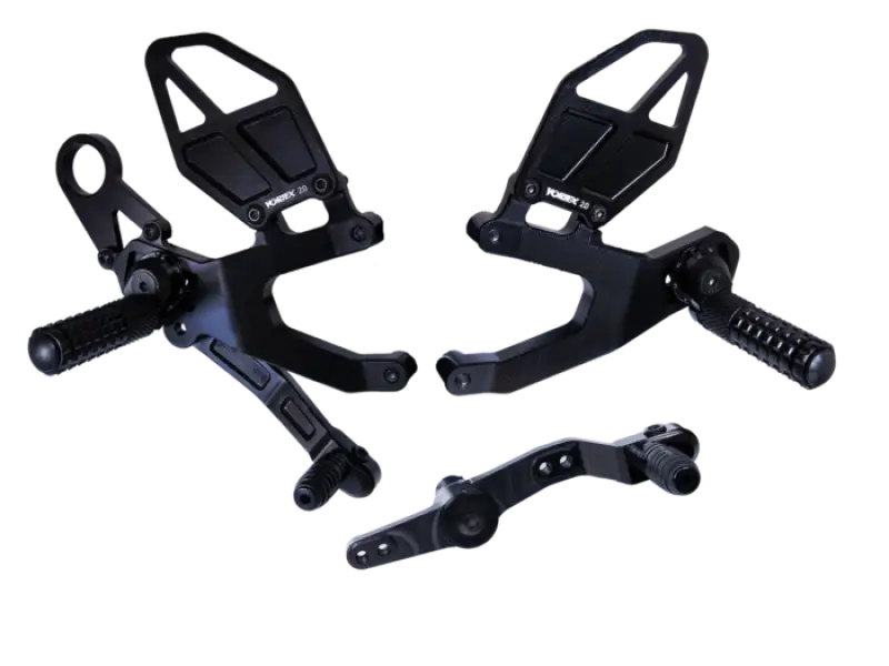 Vortex Racing 15-19 BMW S1000RR,S1000RR HP4 Wheels Rear Set- Black - Vortex Racing