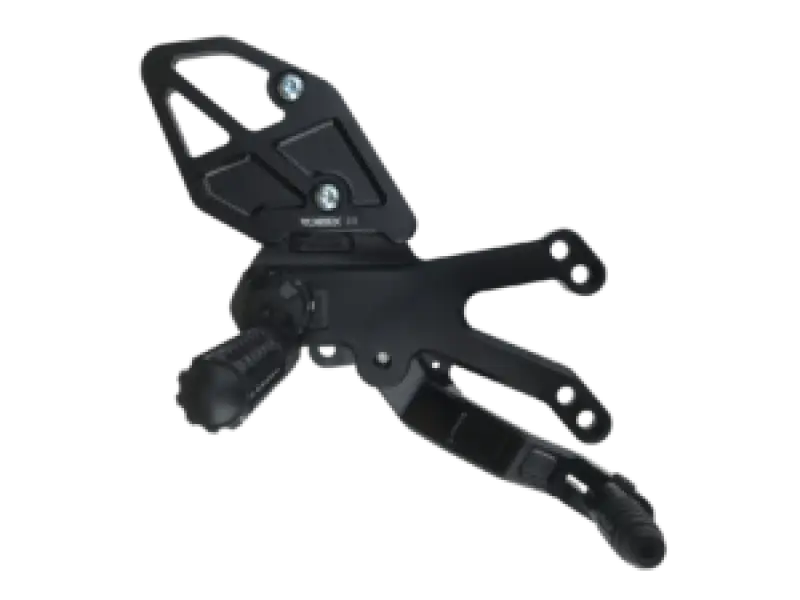 Vortex Racing 15-24 Yamaha YZF-R3 Rear Set- Black - Vortex Racing