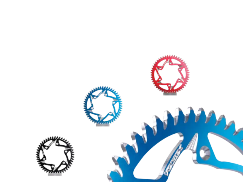 Vortex Racing Steel Rear Sprocket 530 42 Tooth- Black - Vortex Racing