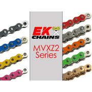 Vortex Racing 530 MVXZ2 Rivet Master 120 Links- Black Nickel - Vortex Racing