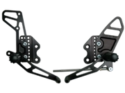 Vortex Racing Rearsets Replacement Rear Set- Black - Vortex Racing