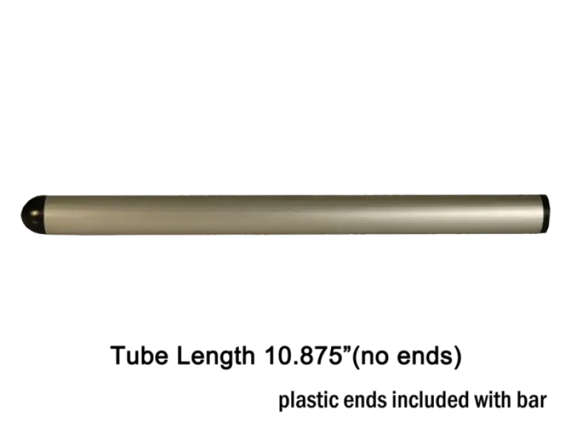 Vortex Racing Clip-On Standard Bar 10.875 Length- Silver - Vortex Racing
