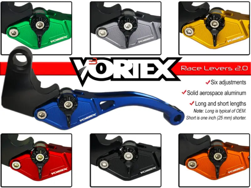 Vortex Racing H-L212 K750 Clutch Lever Long- Green - Vortex Racing