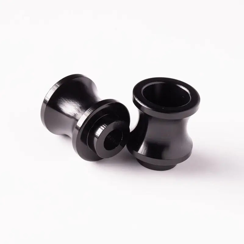 Vortex Racing Swingarm Spools 8mm- Black - Vortex Racing
