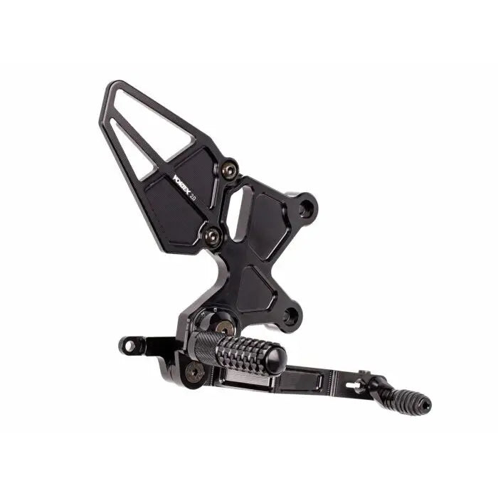 Vortex Rear Set Foot Controls RS434K - Black Complete