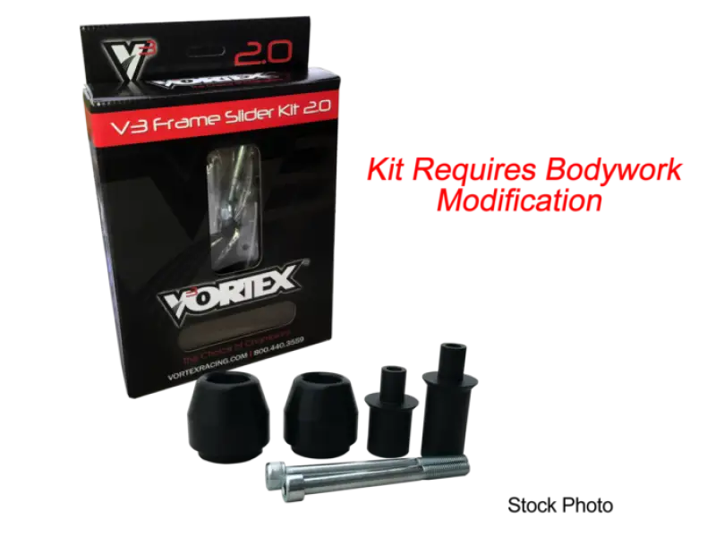 Vortex SR156 Frame Sliders V3 2.0 Mod Req Blk Suz - Body