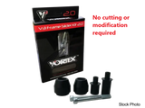 Vortex SR210 Frame Sliders V3 2.0 Black with mounting hardware for SR210 frame protection