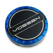 Blue and black Vossen billet sport cap center cap for Vossen Billet Sport wheels