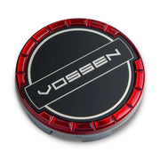 Vossen CAP-BSC-LG-CL-RD Vossen Billet Sport Cap - Large - Classic - Vossen Red