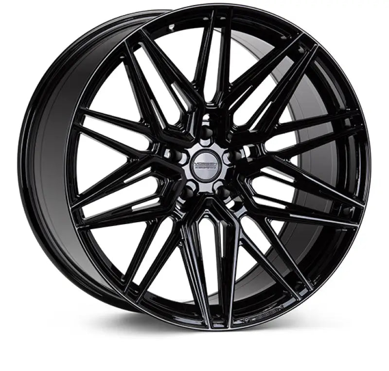 Vossen HF-7 20x9.5 / 5x120 / ET20 / Deep Face / 72.56 - Gloss Black - Truck & Automotive