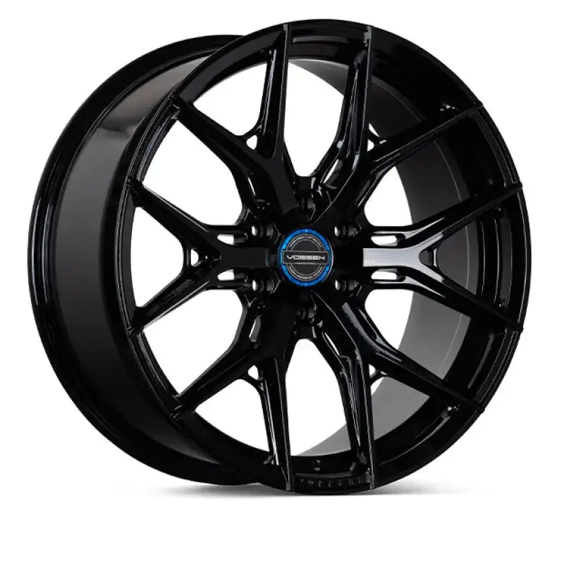 Vossen HF6-4 22x12 / 6x139.7 / ET-44 / Ultra Deep Face / 106.1 - Gloss Black - Truck & Automotive