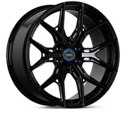 Vossen HF6-4 22x12 / 6x139.7 / ET-44 / Ultra Deep Face / 106.1 - Gloss Black - Truck & Automotive