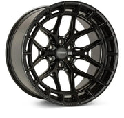 Black Vossen HFX-1 satin black wheel on Vossen HFX-1 17x9 setup for sleek style