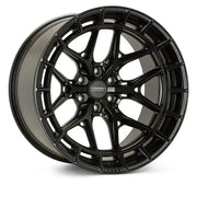 Black Vossen HFX-1 satin black wheel on Vossen HFX-1 17x9 setup for sleek style